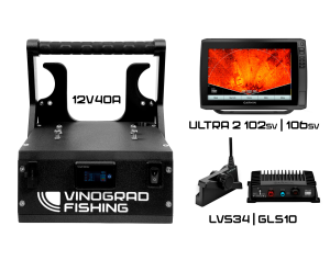 Зимний переносной комплект Ultra 2 102/106sv и LVS34 на 40Ah (Комплект: СТАНДАРТНЫЙ)