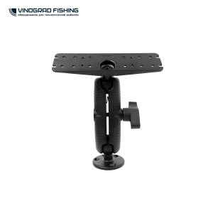 Держатель для эхолота 29см с шаром 2.25" (планширь)