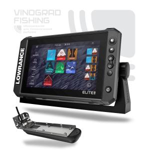 Эхолот Lowrance Elite 9 FS с датчиком Active Imaging 3-in-1
