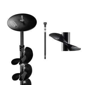 Бур Шнек Mora ICE StrikeMaster 200 мм + удлинитель (1 секция)