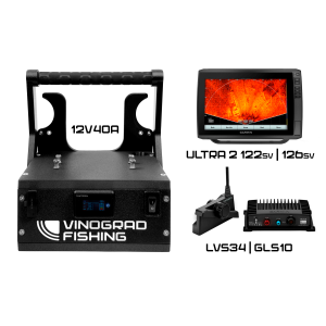 Зимний переносной комплект Ultra 2 122/126sv и LVS34 на 40Ah (Комплект: СТАНДАРТНЫЙ)
