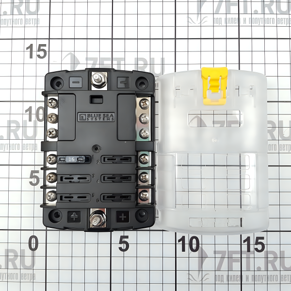 Блок предохранителей Blue Sea st blade - 6 цепей