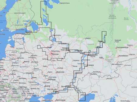 Карта глубин Lowrance С-MAP RS-Y050
