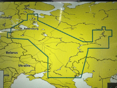 Карта глубин Garmin HXEU062R (Bluechart G3)