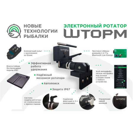 Ротатор Шторм для panoptix и active target