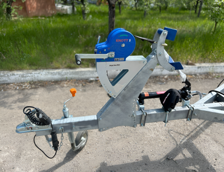 Кронштейн изменения угла положения лебёдки