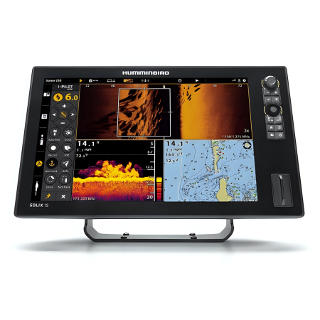 Эхолот Humminbird Solix 15 CHIRP MEGA SI+ G3 с датчиком XM 14 HW MSI T