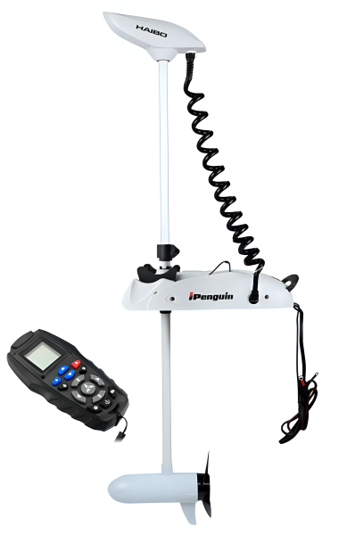 Электромотор HAIBO IPENGUIN P65 GPS 12v 72" [K-2024: компас+площадка]